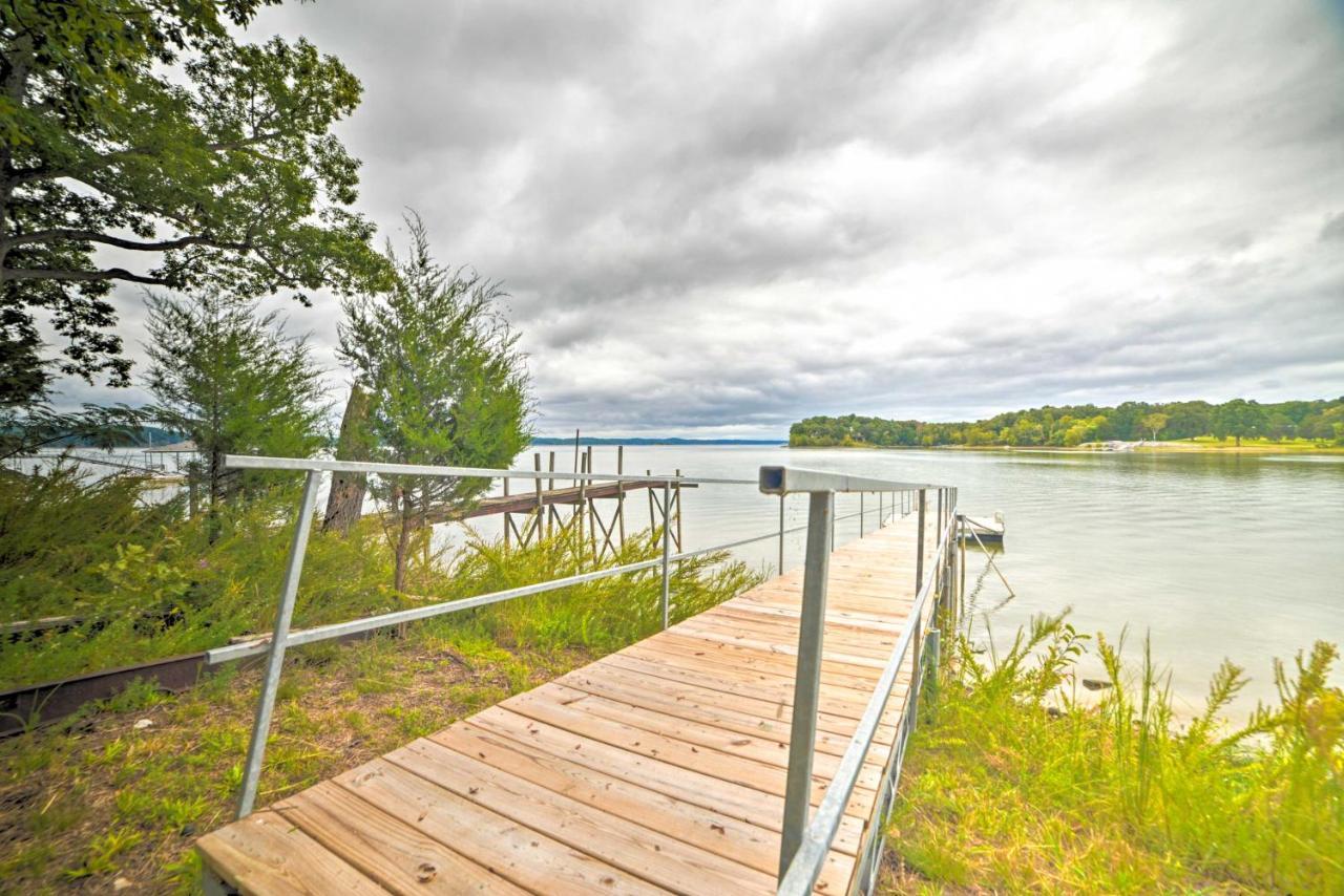 Kentucky Lake Cabin With Private Dock And Fire Pit New Concord Exterior foto